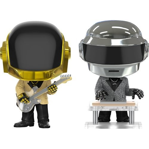 Funko Pop Daft Punk Random Access Memories Glitter Vinyl Figure 2 Pack