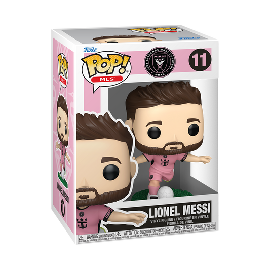 Funko Pop Sports MLS Inter Miami CF Lionel Messi Pink Jersey Vinyl Figure 11