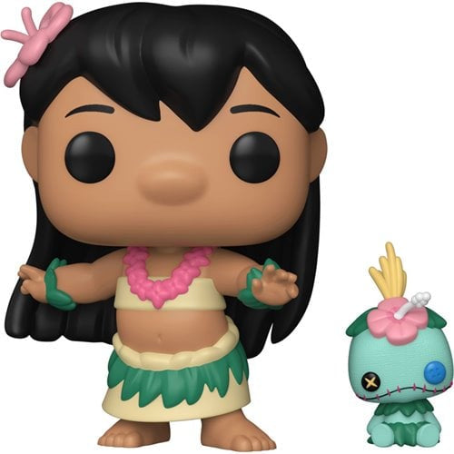 Funko Pop Vinyl Disney Lilo and Stitch Hula Lilo with Scrump Collectible Figure 1741