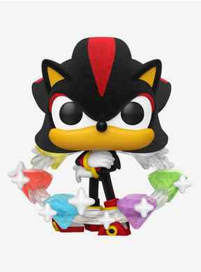 Funko Pop Games Sonic the Hedgehog Shadow with Chaos Emeralds1300