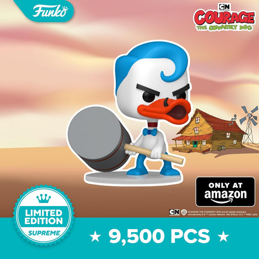 Funko Pop Animation Courage the Cowardly Dog Le Quack 1566