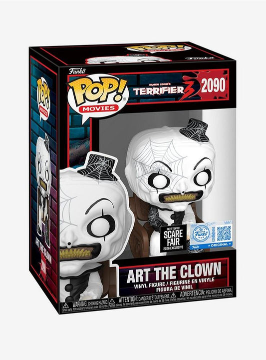 Funko Pop Movies Terrifier 3 Art the Clown Sitting Vinyl Figure Scare Fair 2026