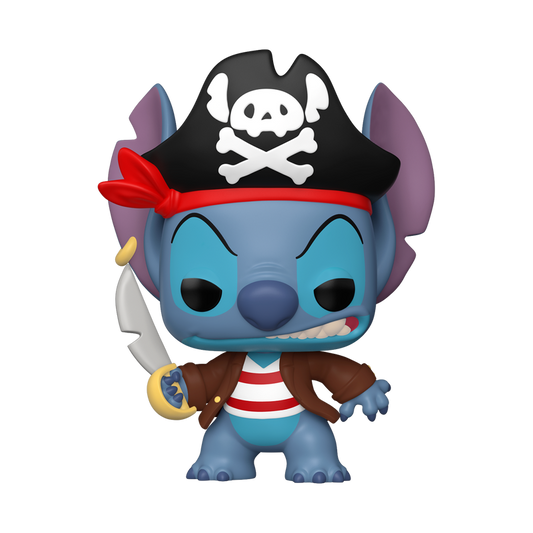 Funko Pop Disney Lilo and Stitch Series Pirate Stitch Vinyl Figure Collectible #1659