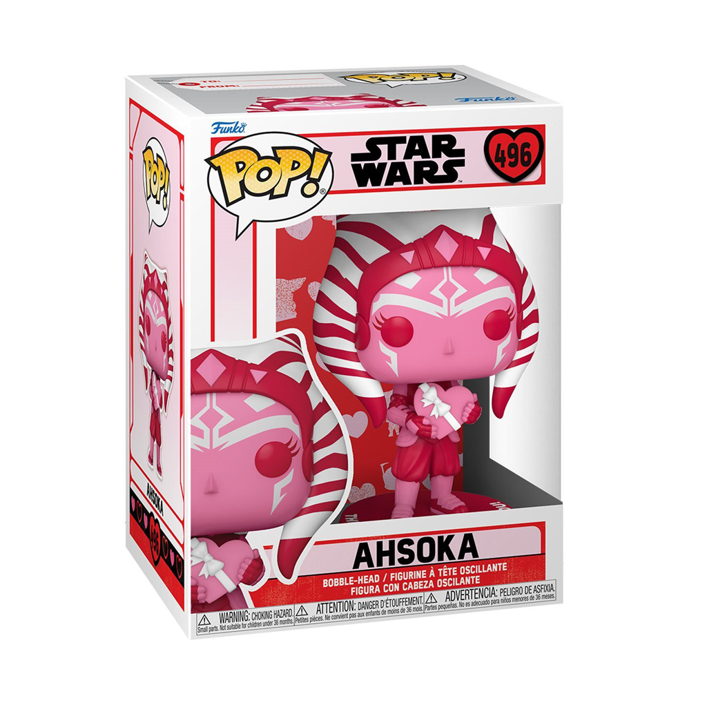 Funko Pop! Star Wars Ahsoka 496 Valentines Day