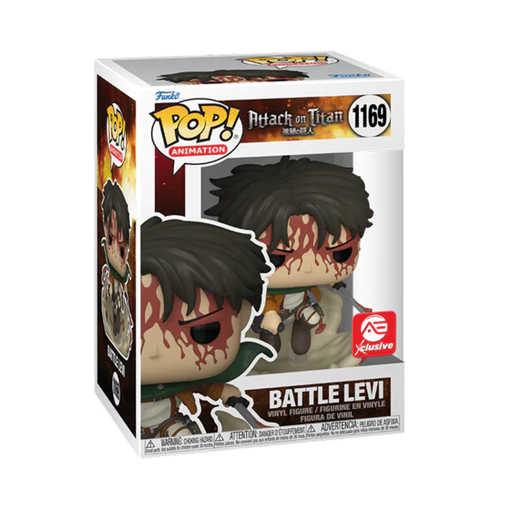 Funko POP! Attack on Titan, Battle Levi #1169