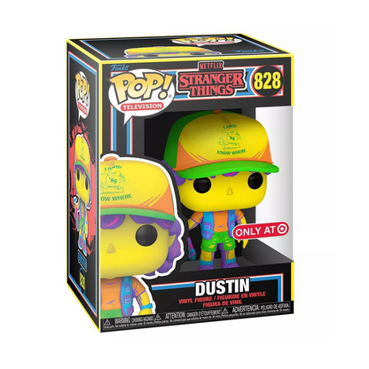Funko POP! Stranger Things: Dustin Blacklight Target Exclusive #828