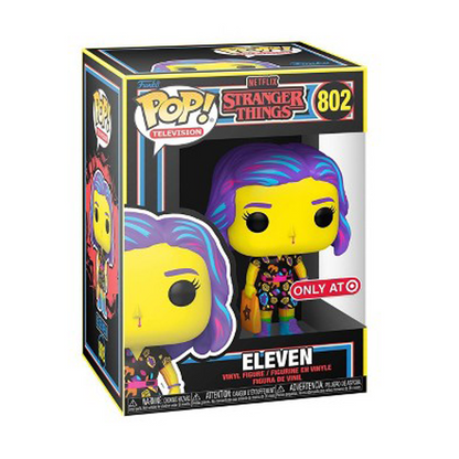Funko POP! Stranger Things: Eleven Blacklight Target Exclusive #802