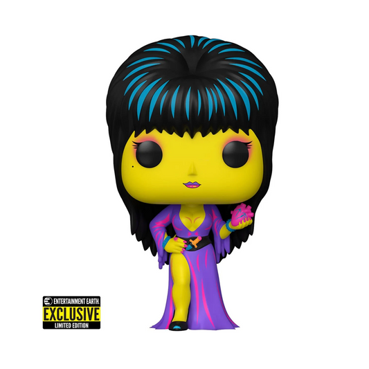 Funko POP! Elvira Blacklight Entertainment Earth Exclusive #68