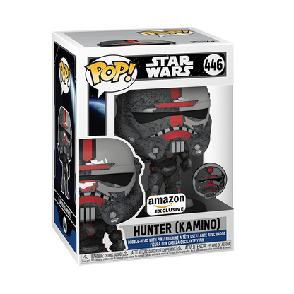 Funko POP! Star Wars Bad Batch Hunter (Kamino) Amazon Exclusive #446
