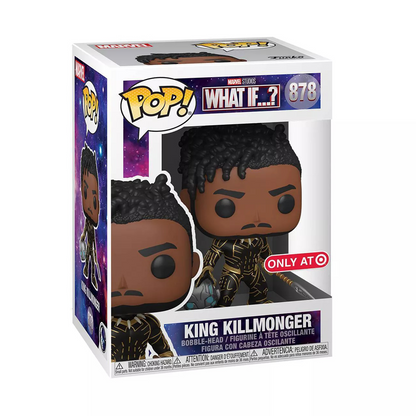 Funko POP! What if...? King Killmonger Target Exclusive #878