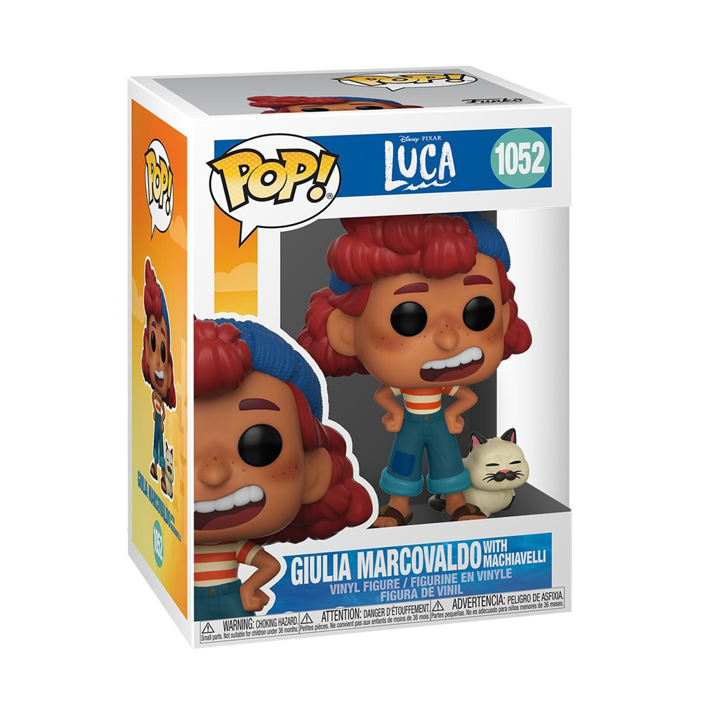 Funko Pop! Disney Luca Paguro (Land) #1053 Vinyl Figure Kids Collectible  Toy New