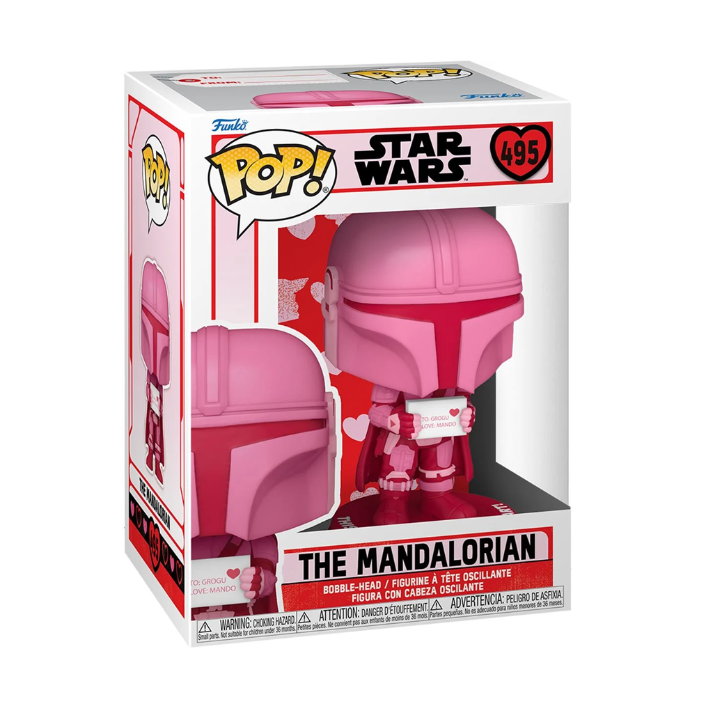 Funko Pop! Star Wars The Mandalorian 495 Valentines Day