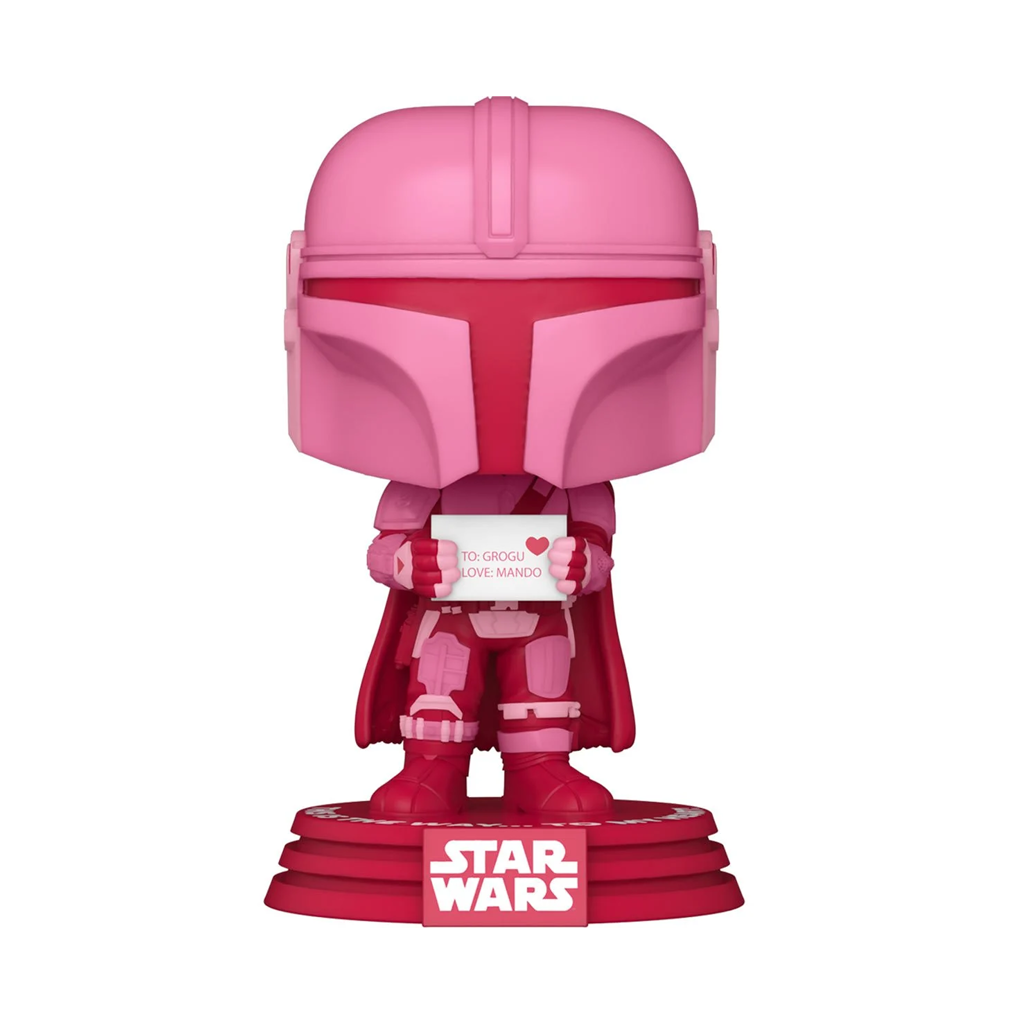 Funko Pop! Star Wars The Mandalorian 495 Valentines Day