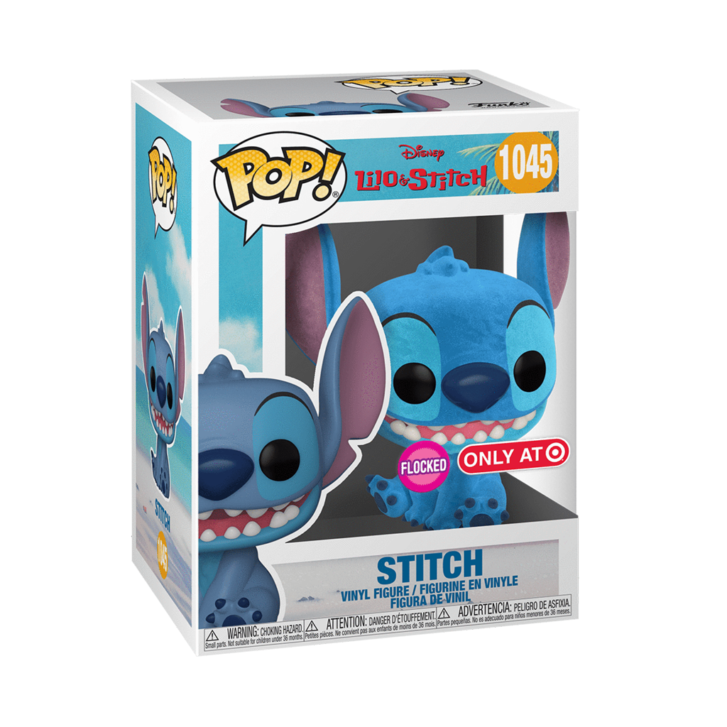 Funko POP! Stitch Flocked Target Exclusive #1045 – Pop In Locker